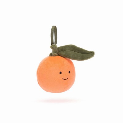 Jellycat Festive Folly Clementine UK | 86374NJZY